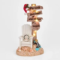 LED Who Needs Snowflakes Christmas Decoration