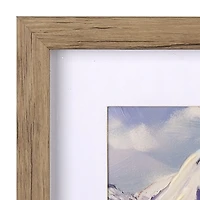 Mini Ski Scenes Framed Art Prints, Set of 2