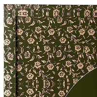 Green Oval Floral Framed Art Prints, Set of 2