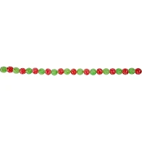 Red & Green Gumdrop Candy Garland, 6 ft.