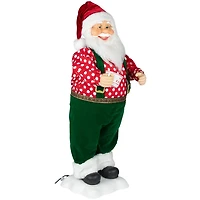 Musical Santa Claus Animated Figurine, 24 in.
