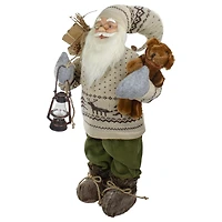 Rustic Santa Claus Figurine, 24 in.