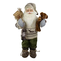 Rustic Santa Claus Figurine, 24 in.