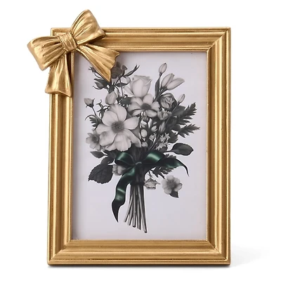 Gold Corner Bow Picture Frame