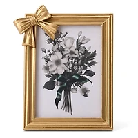 Gold Corner Bow Picture Frame