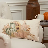 Autumn Fields Cornucopia Pillow