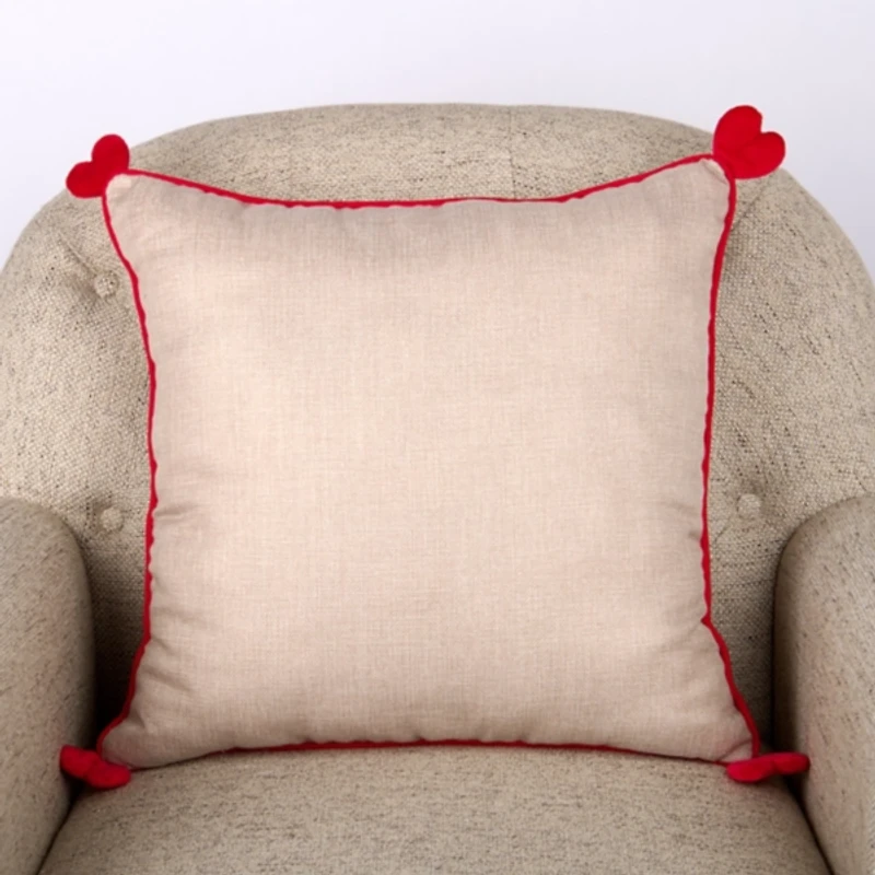 Valentine Dogs Throw Pillow