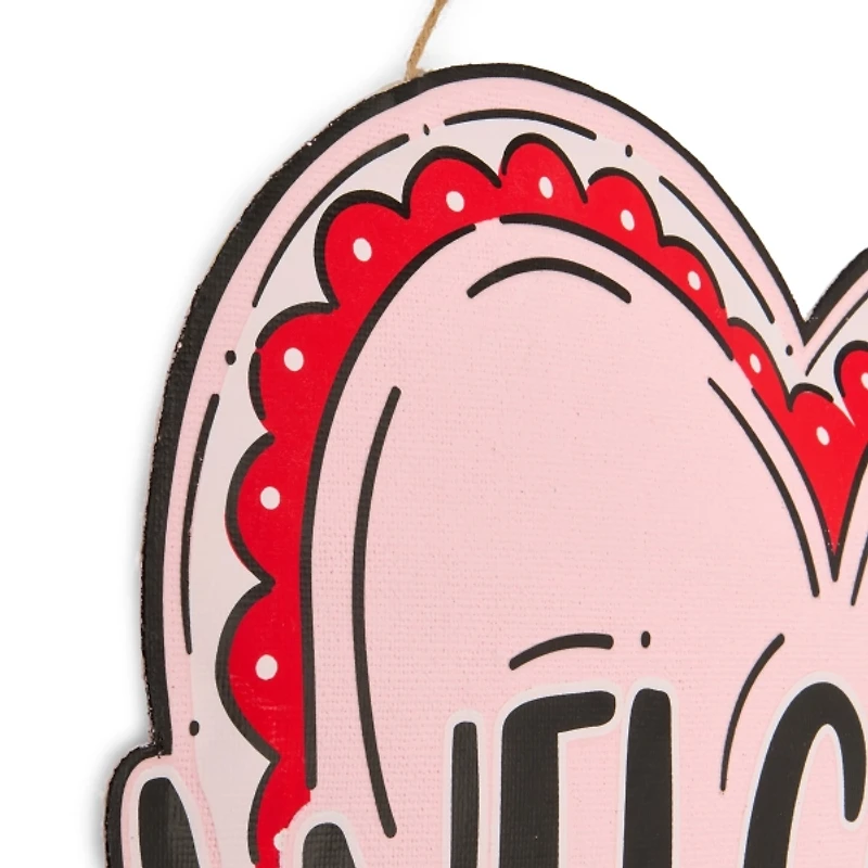 Welcome Heart Wall Hanger