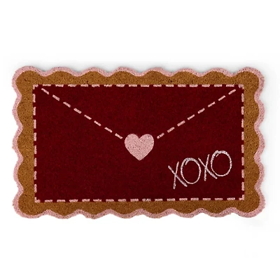 XOXO Valentine Envelope Doormat
