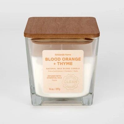 Blood Orange & Thyme Clean 2-Wick Jar Candle