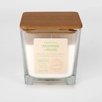 Jasmine & Musk Clean 2-Wick Jar Candle
