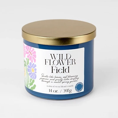 Wildflower Field 3-Wick Jar Candle