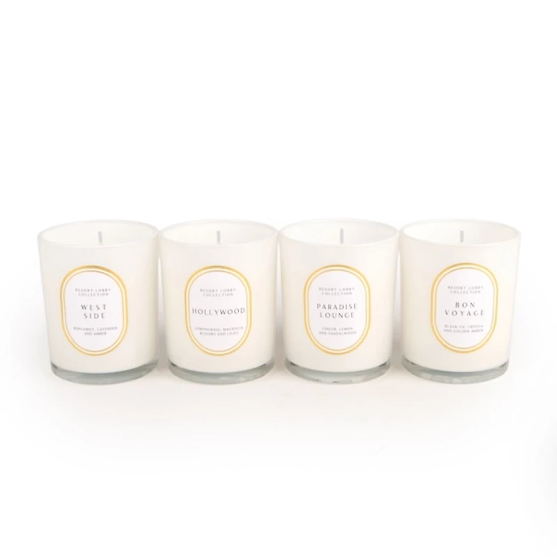 Resort Lobby Collection 4-pc. Jar Candle Set