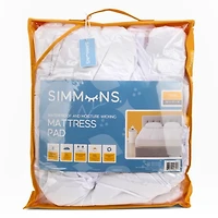 Simmons Waterproof Cooling Twin Mattress Pad