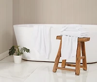 Truly Soft White Quick Dry 6-pc Towel Set