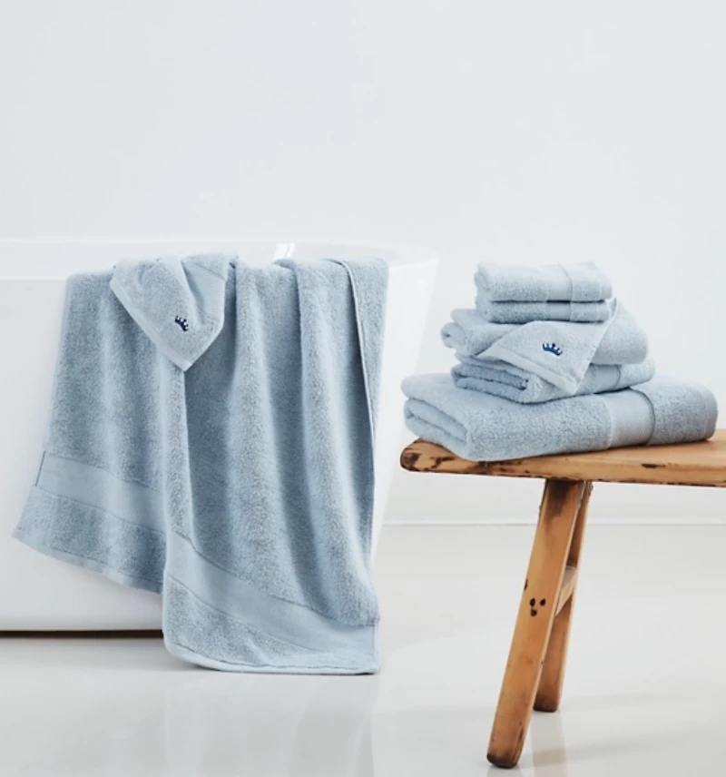 Royal Velvet Light Blue Classic 6-pc Towel Set