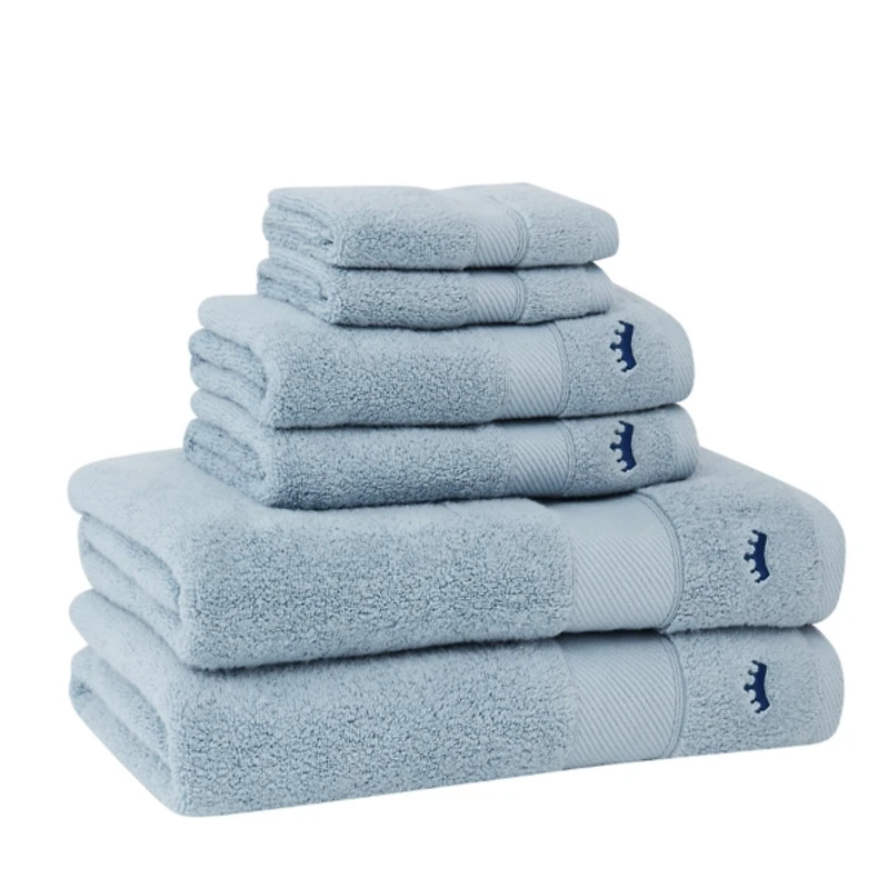 Royal Velvet Light Blue Classic 6-pc Towel Set