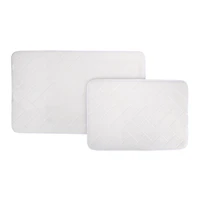 Borghese Memory Foam 2-pc Bath Rug Set