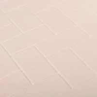 Borghese Pink Memory Foam 2-pc Bath Rug Set