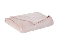 Truly Soft Blush Velvet Plush King Blanket