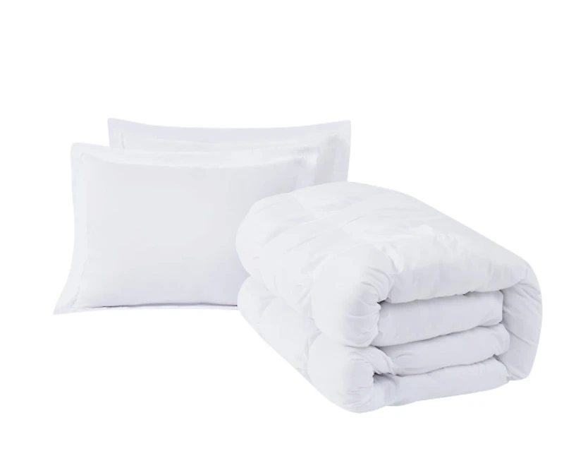 Truly Soft White Cloud Queen 3-pc Comforter Set
