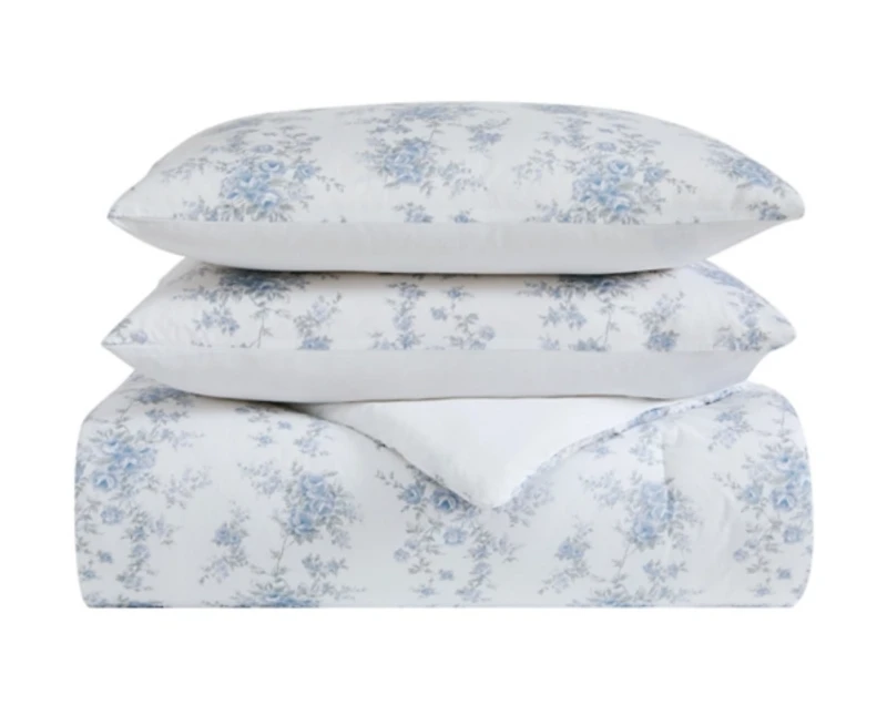 Farmhouse Rachel Ashwell Rose F/Q Comforter Set