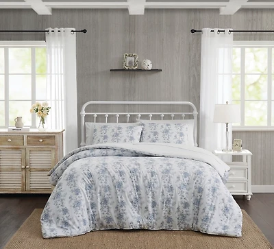 Farmhouse Rachel Ashwell Rose King Comforter Set