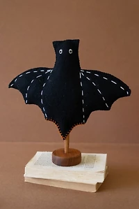 Felt Halloween Bat on Base