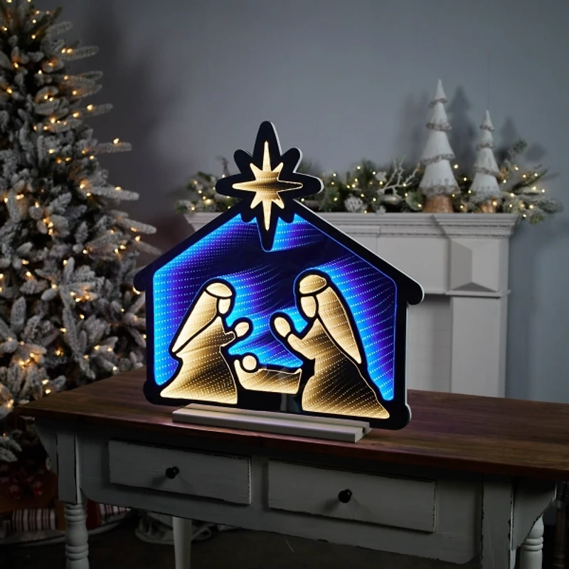 Blue Holy Family Ekkolight