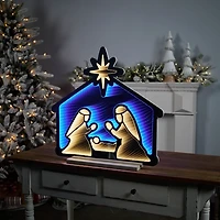 Blue Holy Family Ekkolight