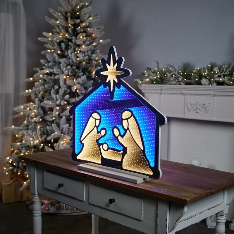 Blue Holy Family Ekkolight