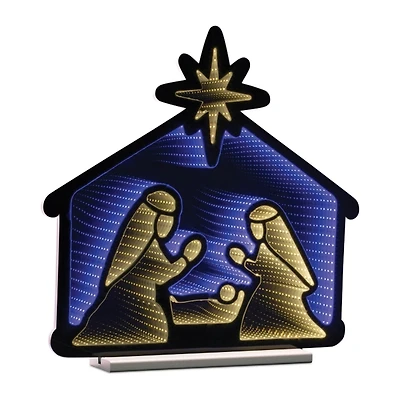 Blue Holy Family Ekkolight