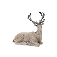 Winter Reindeer Figurines, Set of 2