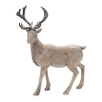 Winter Reindeer Figurines, Set of 2