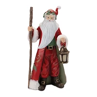 Santa Claus with Lantern Statue
