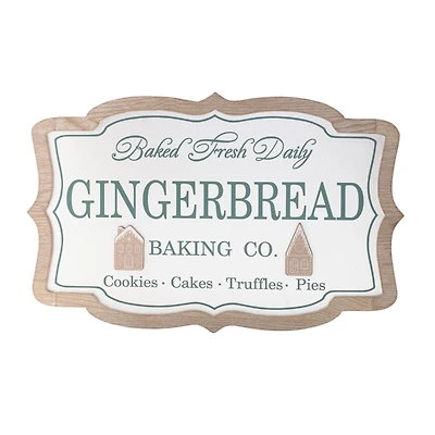Gingerbread Baking Wall Plaque
