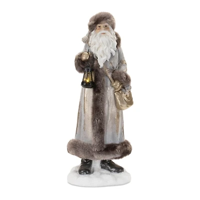 Rustic Santa Claus Statue