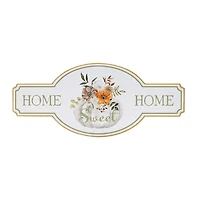 Fall Home Sweet Home Wall Plaque
