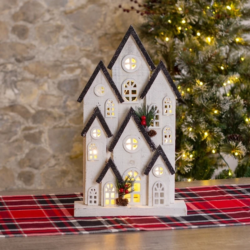 LED Aspen Lodge Decoration