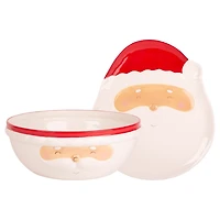 Santa Face 2-pc. Serving Set