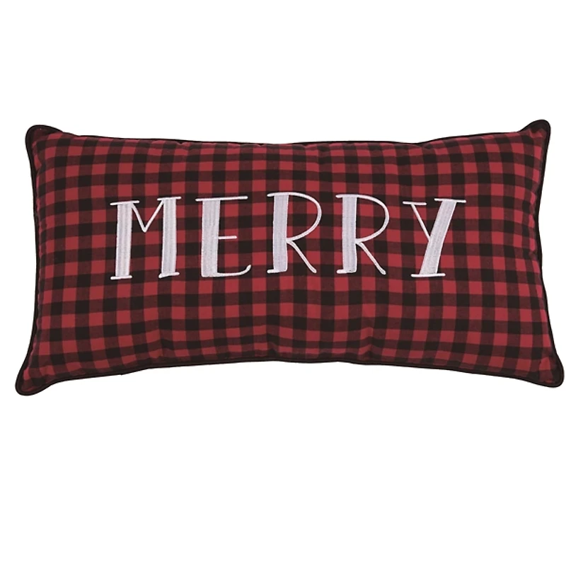 Merry & Thankful Reversible Pillow
