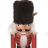 Traditional Wood Nutcrackers, Set of 2