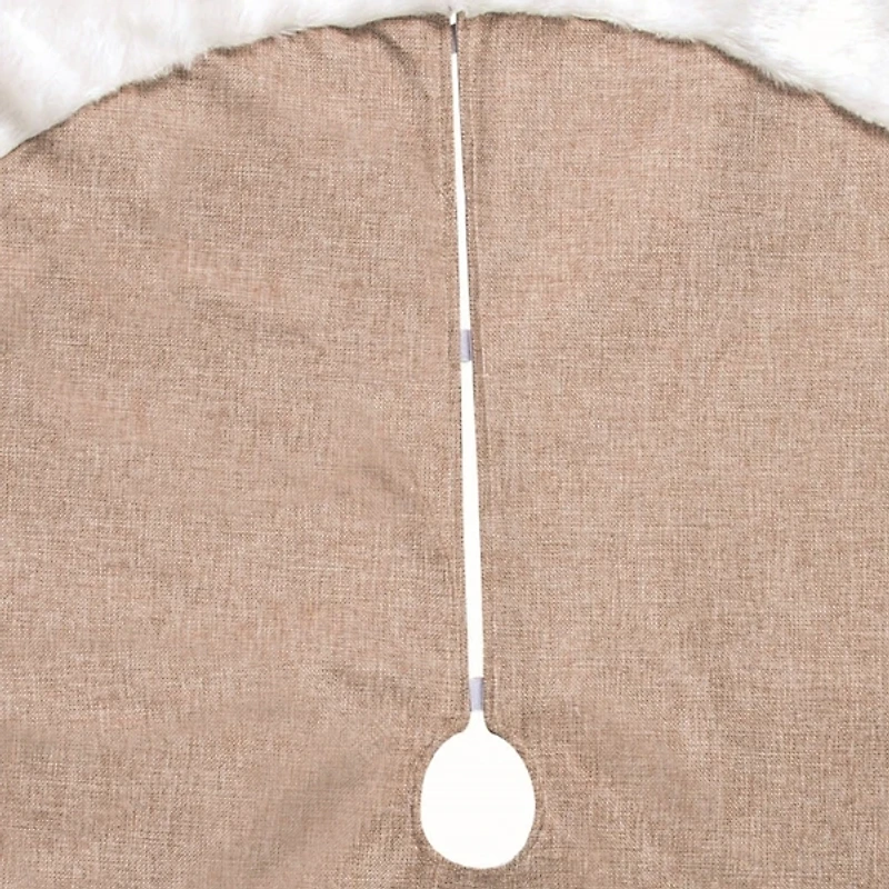 Elegant Reindeer Christmas Tree Skirt