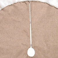 Elegant Reindeer Christmas Tree Skirt