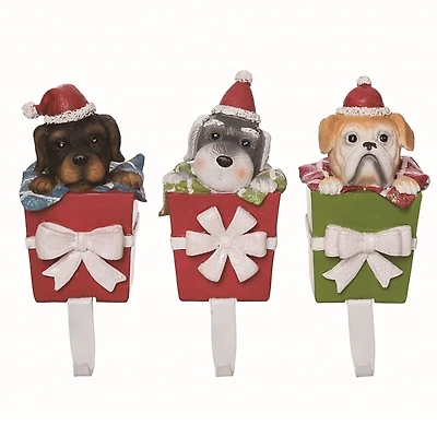 Dog Stocking Holders, Set of 3