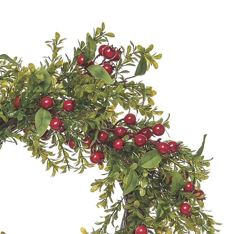 Merry Berry and Greenery Wreath