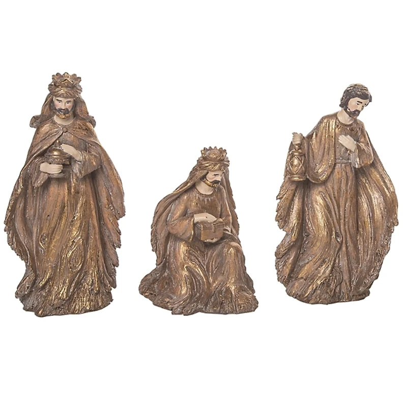 Elegant Gilded 6-pc. Nativity Set