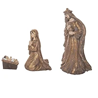 Elegant Gilded 6-pc. Nativity Set
