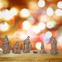 Elegant Gilded 6-pc. Nativity Set
