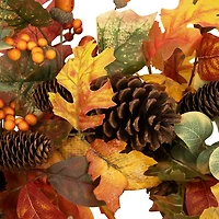 Berries and Pinecones Fall Wreath